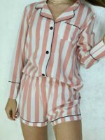 Піжама жіноча BO.Brand (сорочка з довгим рукавом, штани, шорти)