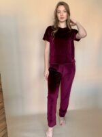 Піжама жіноча BO.Brand велюрова 3 в 1