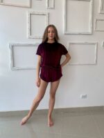 Піжама жіноча BO.Brand велюрова 3 в 1