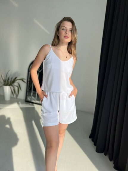 Майка з шортами BO.Brand, жатка, американський креп