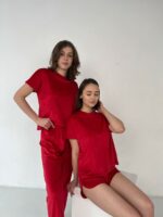 Піжама жіноча BO.Brand велюрова 3 в 1