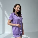 Женская шелковая пижама BO.Brand