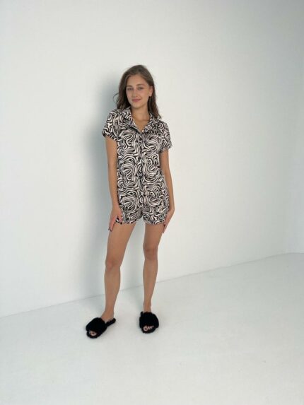 Піжама жіноча BO.Brand сорочка і шорти