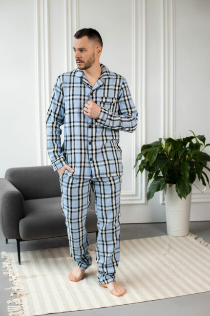 Чоловіча котонова піжама BO.Brand