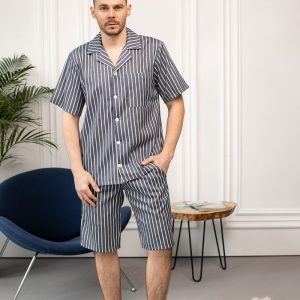 Чоловіча піжама BO.Brand сорочка та шорти