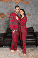 Сімейні піжама в червону клітинку BO.Brand