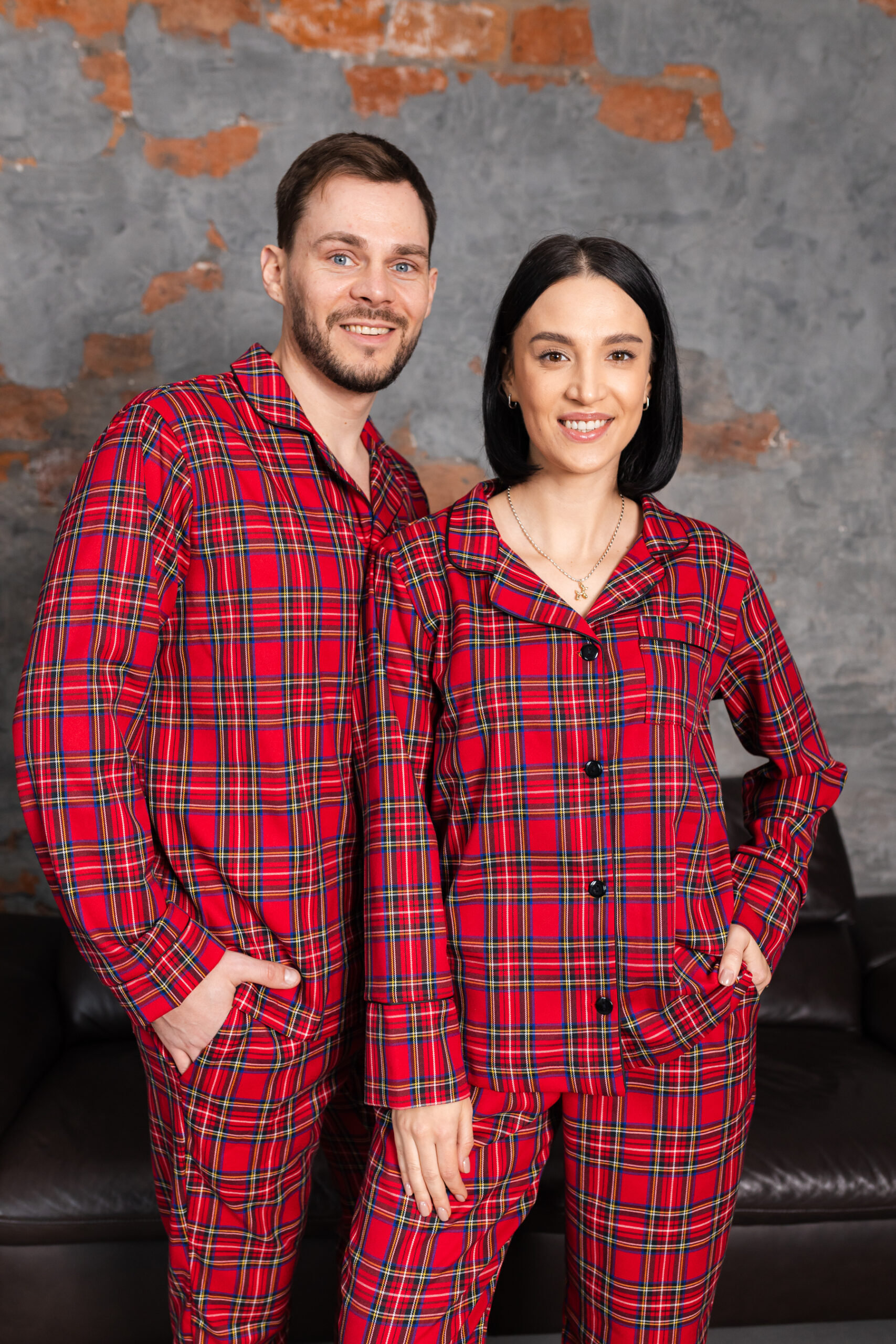 Піжама в червону клітинку BO.Brand