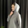Жіночий спортивний костюм BO.Brand на флісі , колір графіт