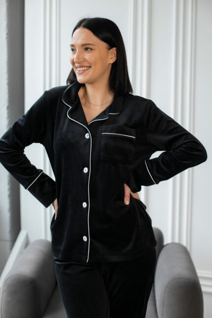 Піжама жіноча BO.Brand двійка велюрова