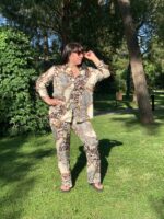 Жіноча піжама BO.Brand зі штанами (комплект штани та сорочкою) - Зображення 6