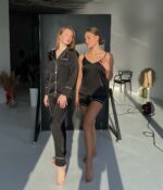 Жіноча піжама BO.Brand 3 в 1 в чорному кольорі - Зображення 4