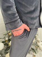 Піжама чоловіча шовкова BO.Brand чорний колір - Зображення 8