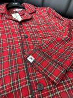 Сімейні піжами BO.Brand червоні у клітинку (чоловіча та жіноча піжами, котон) - Зображення 13