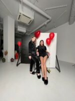 Жіноча велюрова піжама BO.Brand (халат з поясом і штани) - Зображення 3