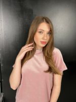 Жіноча піжама для дому та відпочинку , колір синій - Зображення 5