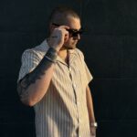 Чоловіча піжама BO.Brand з льону в бежеву смужку - Зображення 7