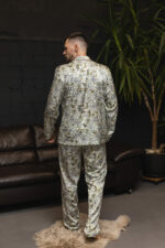 Сатинова чоловіча піжама BO.Brand принт долари - Зображення 3