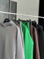 Жіночий спортивний костюм BO.Brand на флісі зелений - Зображення 2