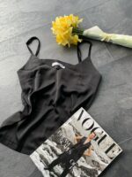 Жіноча шовкова майка BO.Brand колір білий - Зображення 10