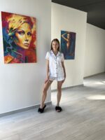 Піжама жіноча BO.Brand двійка, білий - Зображення 6