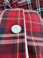 Дитяча піжама BO.Brand сорочка та штани у червону клітинку - Зображення 5