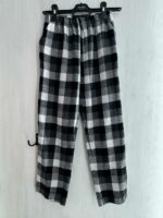 Дитяча піжама BO.Brand фланель в сіру клітинку - Зображення 6