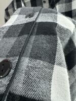 Дитяча піжама BO.Brand фланель в сіру клітинку - Зображення 3