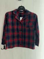 Дитяча піжама BO.Brand котонова, у синю клітинку - Зображення 2