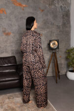 Жіноча піжама BoBrand леопардовий візерунок