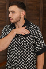 Чоловічий літній костюм сорочка і шорти із сатину BO.Brand