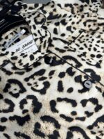 Дитяча шовкова піжама з шортами леопард принт