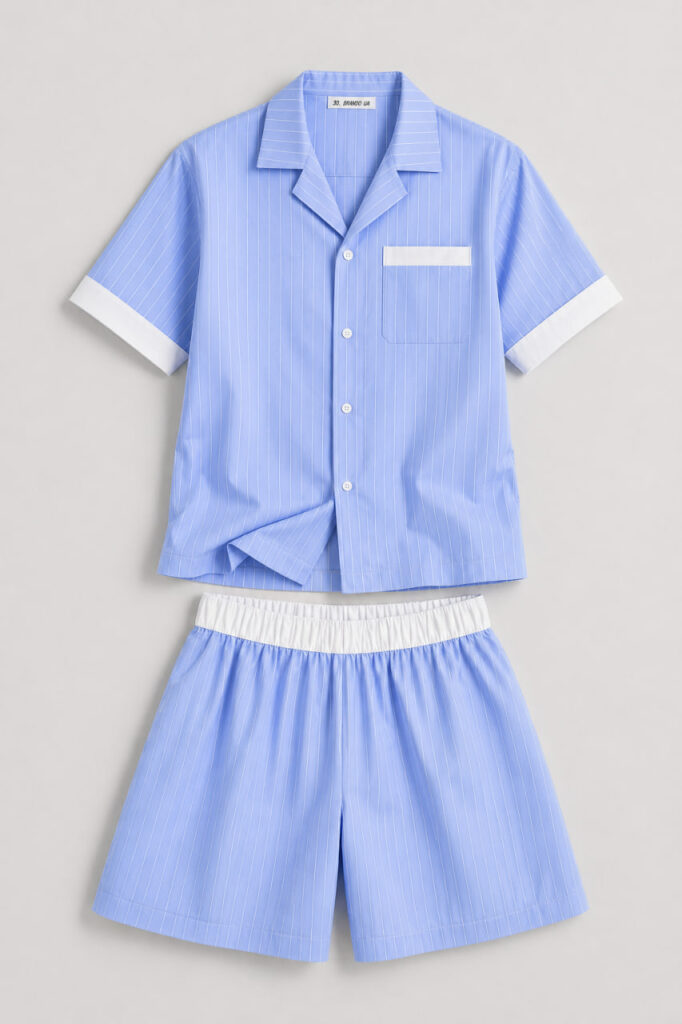 Чоловічий домашній костюм BO.Brand блакитного кольору