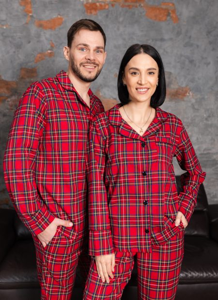 Піжама в червону клітинку BO.Brand