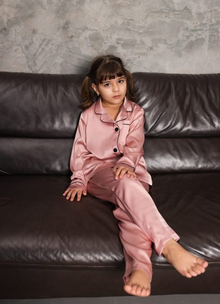 Дитячя шовкова піжама BO.Brand сорочка штани